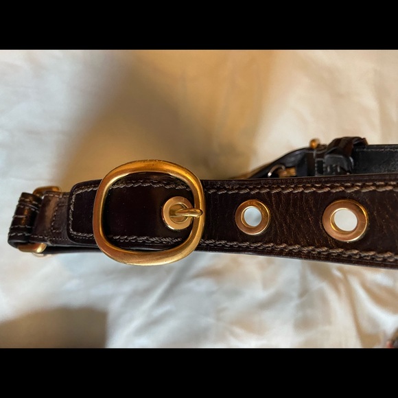 Brown and tan coach handbag - Picture 4 of 5